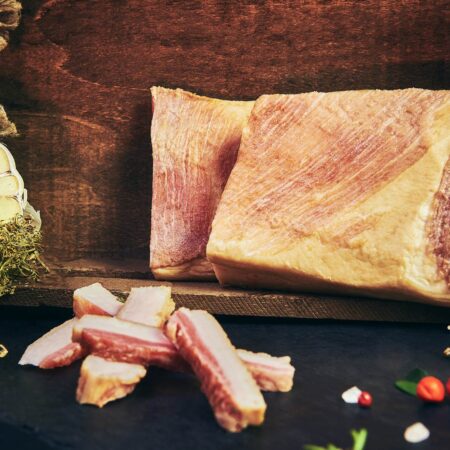 Slăninuță afumată