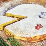 Plăcintă cu brânză și stafide